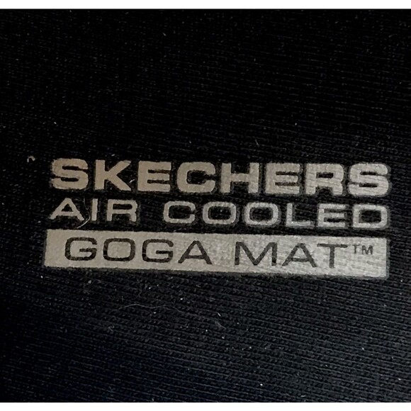 Skechers Goga Mat Ultra Go Air Cooled Loafers Women's 10 Black Slip On 136414 - Picture 10 of 12